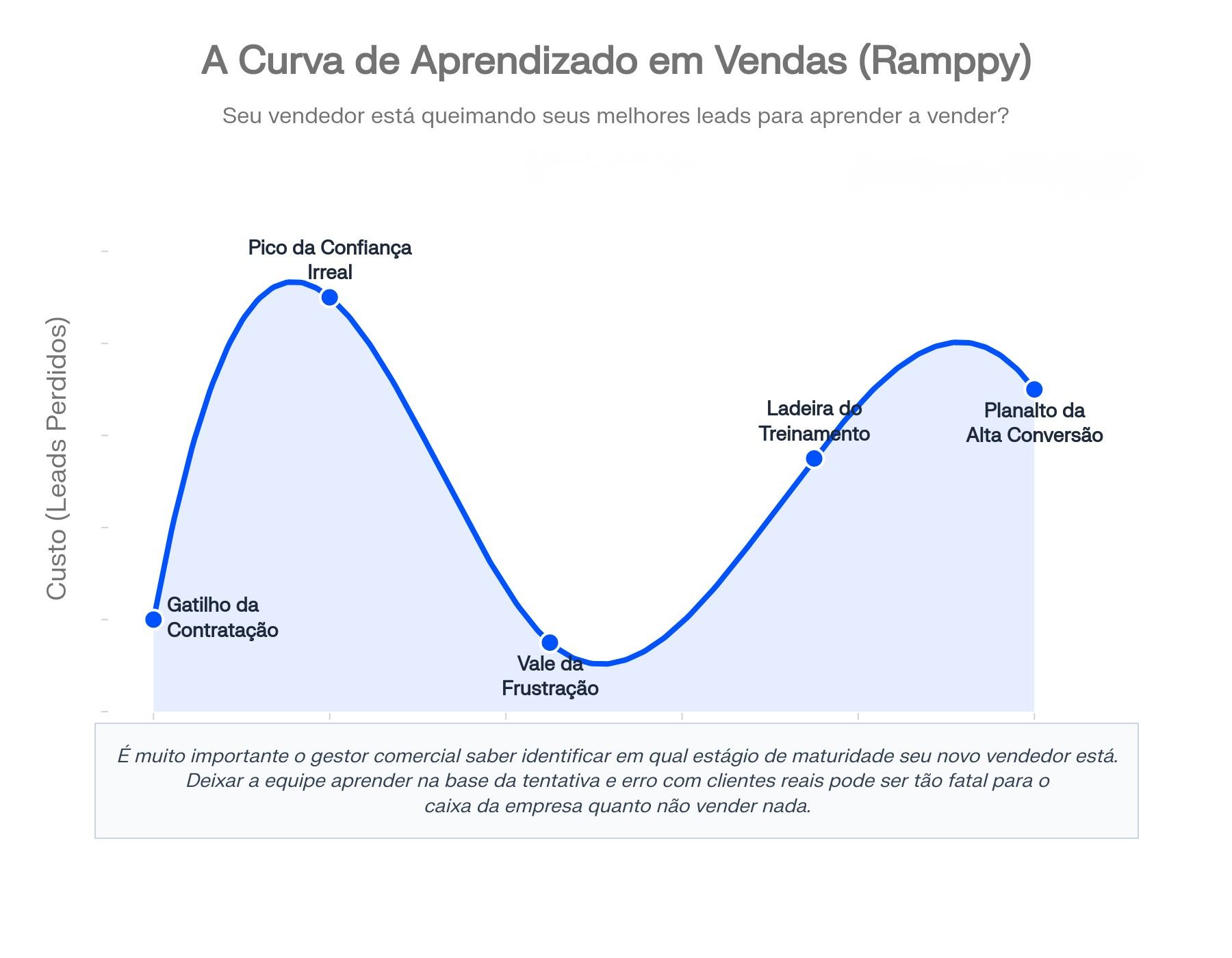 Seu vendedor está queimando seus melhores leads só para aprender a vender?